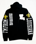 Black and Gold "IM FROM LOUISIANA" Hoodie